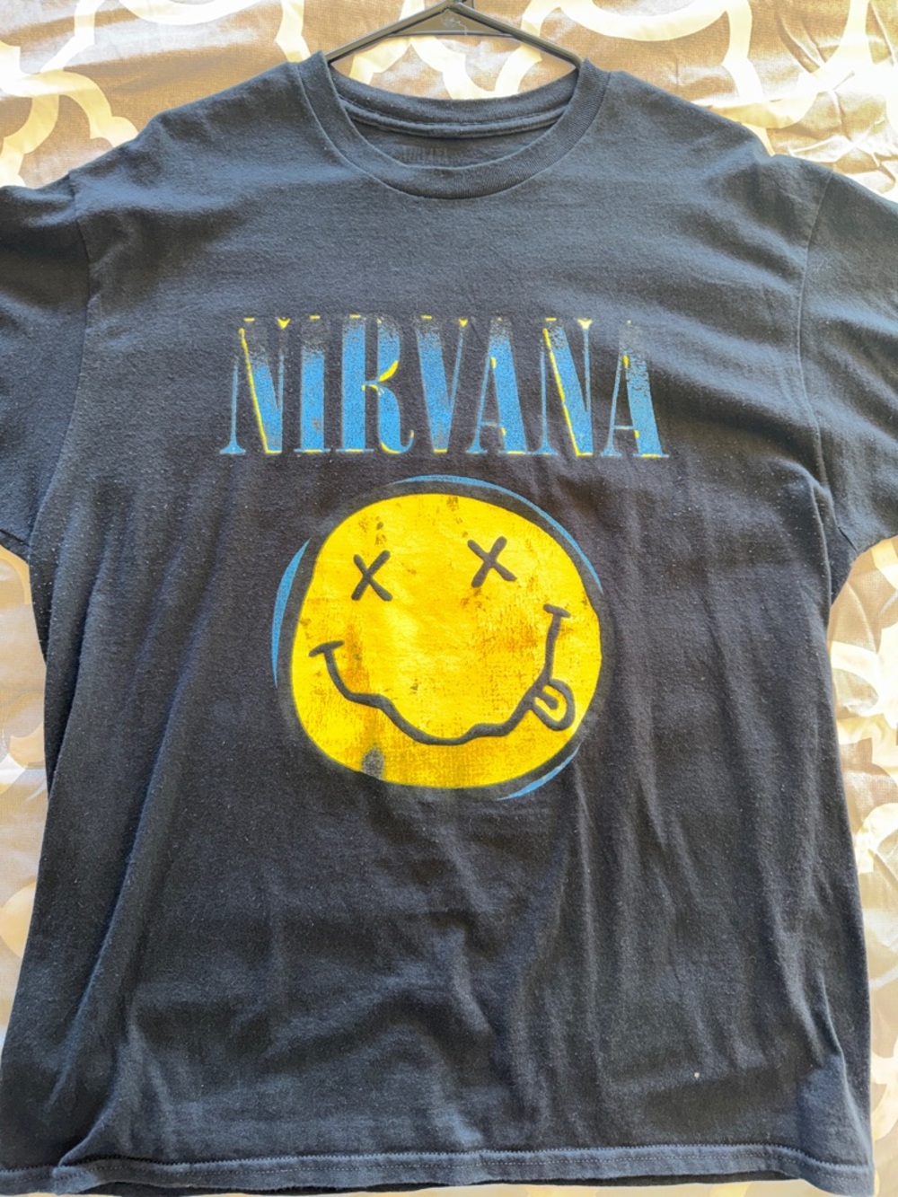 NIRVANA - Smiley Face graphic tee